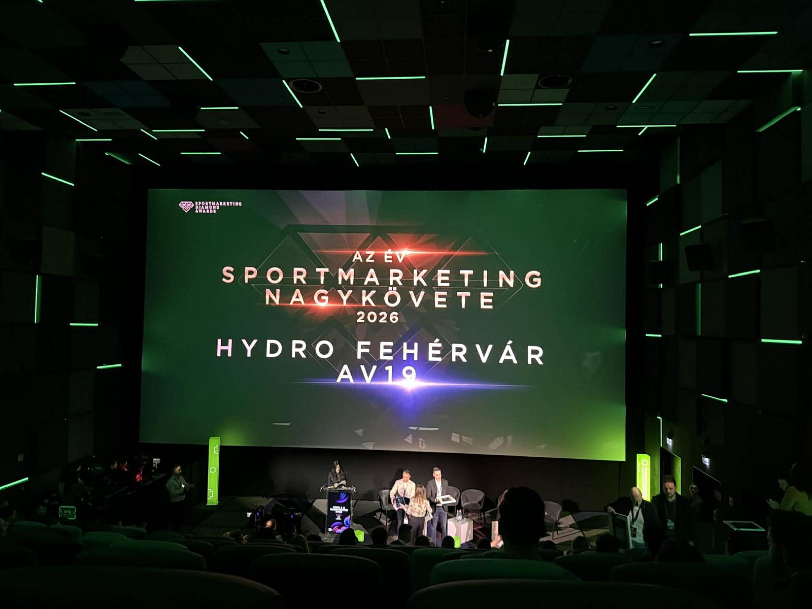 Sorozatban másodszor lett az Év Sportmarketing Nagykövete a Hydro Fehérvár AV19